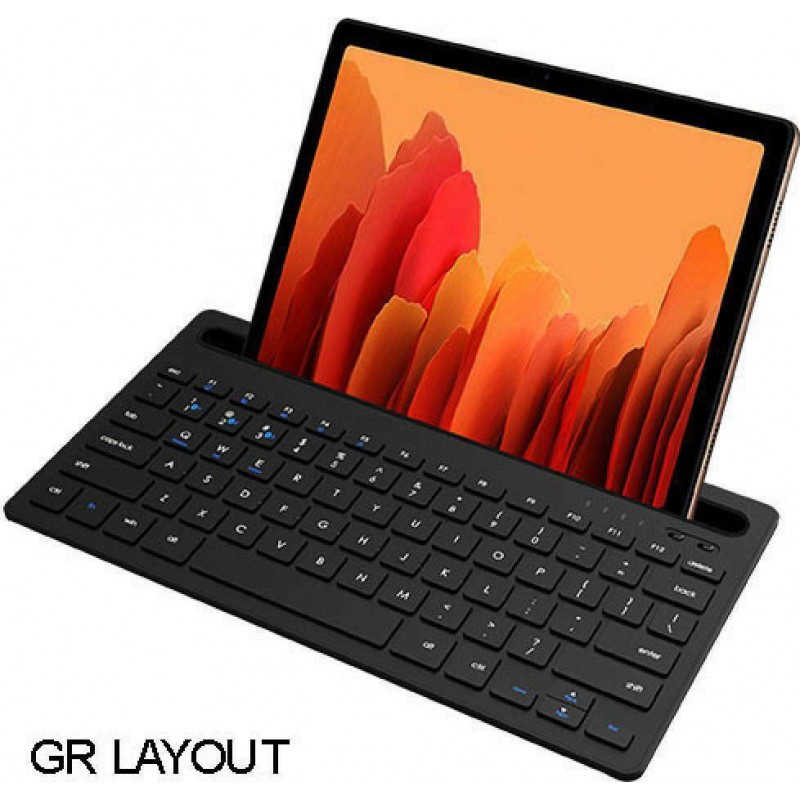 LAMTECH BT 5.0 KEYBOARD WITH IPAD AND MOBILE STAND BLACK (LAM022124)
